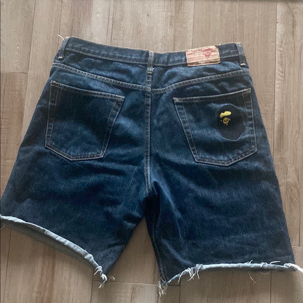 A Bathing Ape Denim Shorts BAPE🙈